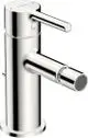HANSA-EHM-Bidetbatterie-HANSAVANTIS-Style-5463-Ablaufgarnitur-mit-Zugstange-Ausladung-101-mm-Chrom-54632207 gallery number 1